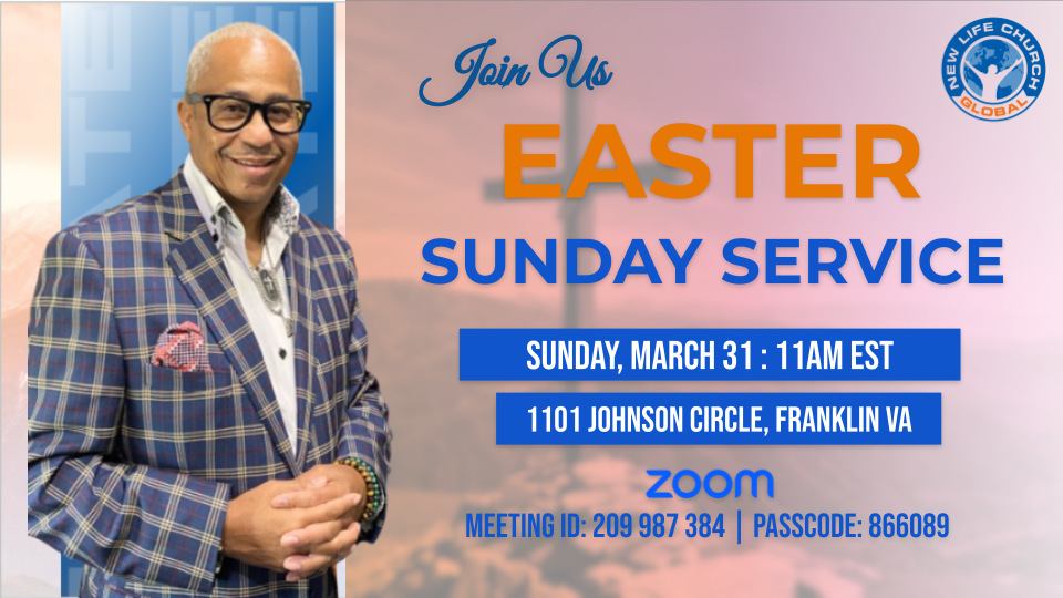 Easter Morning Service flyer